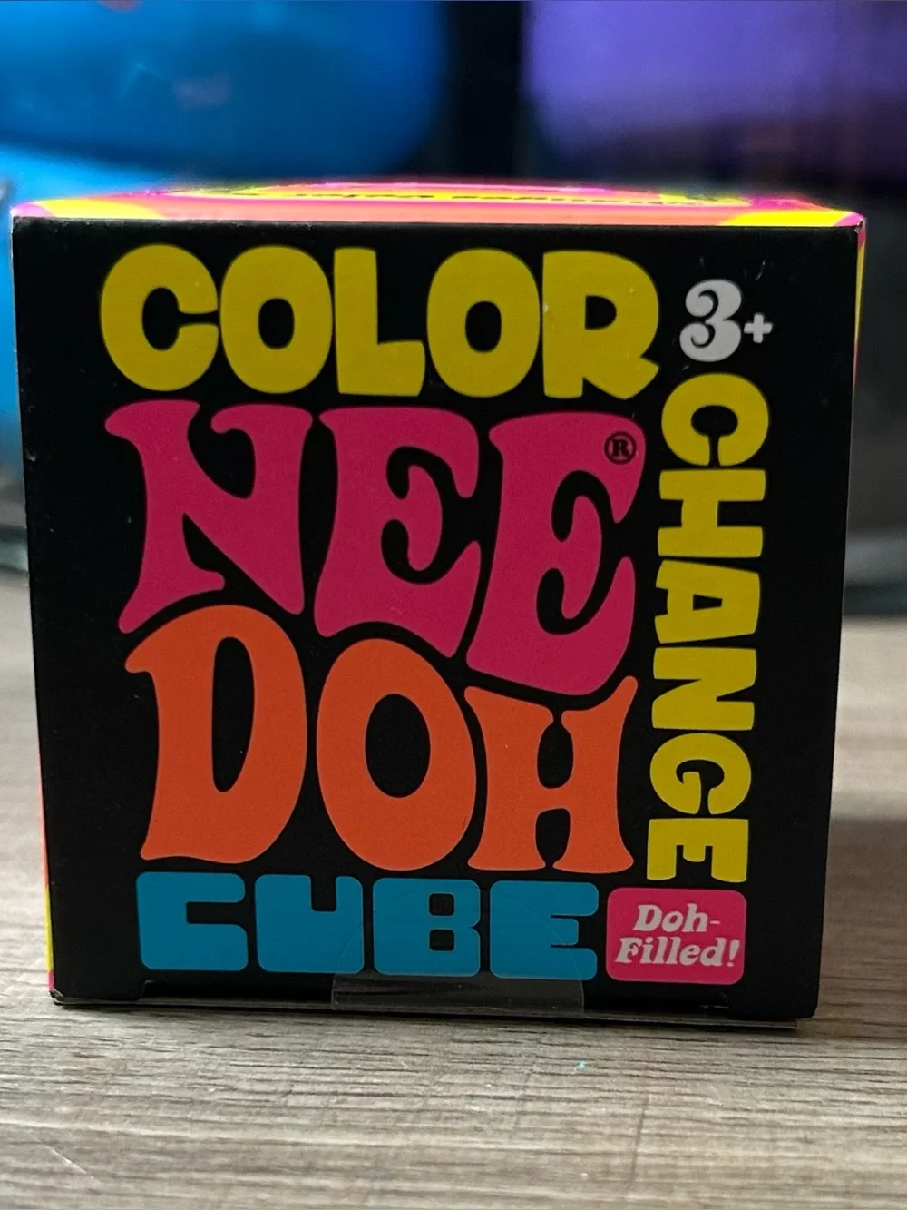 NeeDoh Color Changing Nice Cube NEW SEALED + FREE RMS Gummi Bear Dumpling